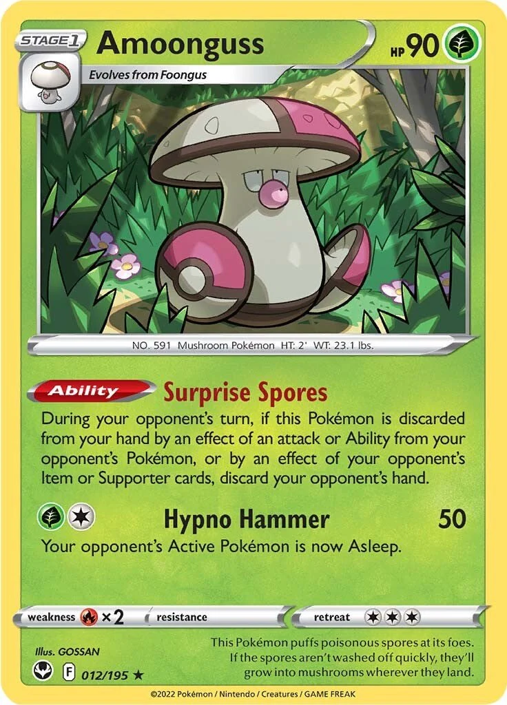 Amoonguss - 012/195 - (SWSH12: Silver Tempest)