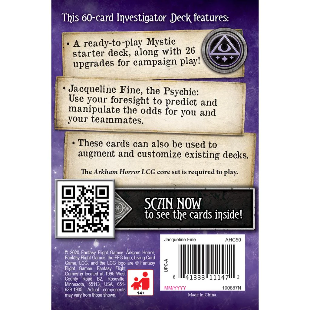 Arkham Horror LCG: Jacqueline Fine Starter Deck - Image 2