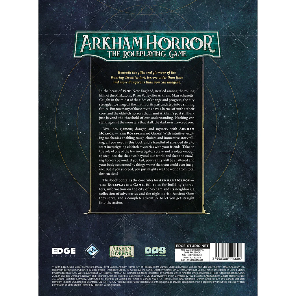 Arkham Horror RPG: Core Rulebook - Image 3