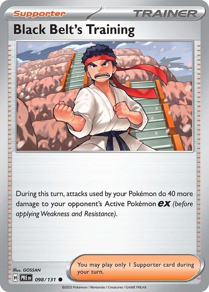 Black Belt's Training - 098/131 - 098/131 - (SV: Prismatic Evolutions)