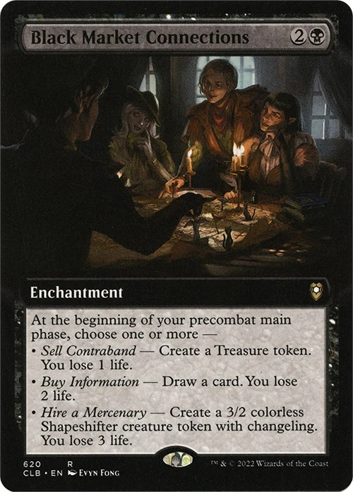 Black Market Connections (Extended Art) [CLB - 620]