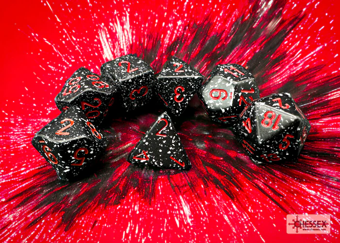 Chessex: Speckled Space Polyhedral 7-Dice Set