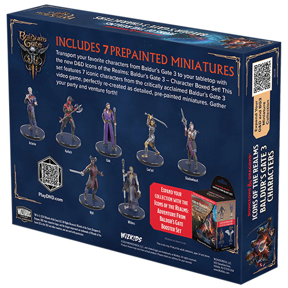 D&D Icons of the Realms: Baldur's Gate 3 - Character Boxed Set - Image 2