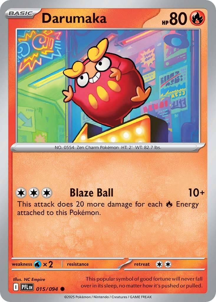 Darumaka - 015/094 - (ME02: Phantasmal Flames)