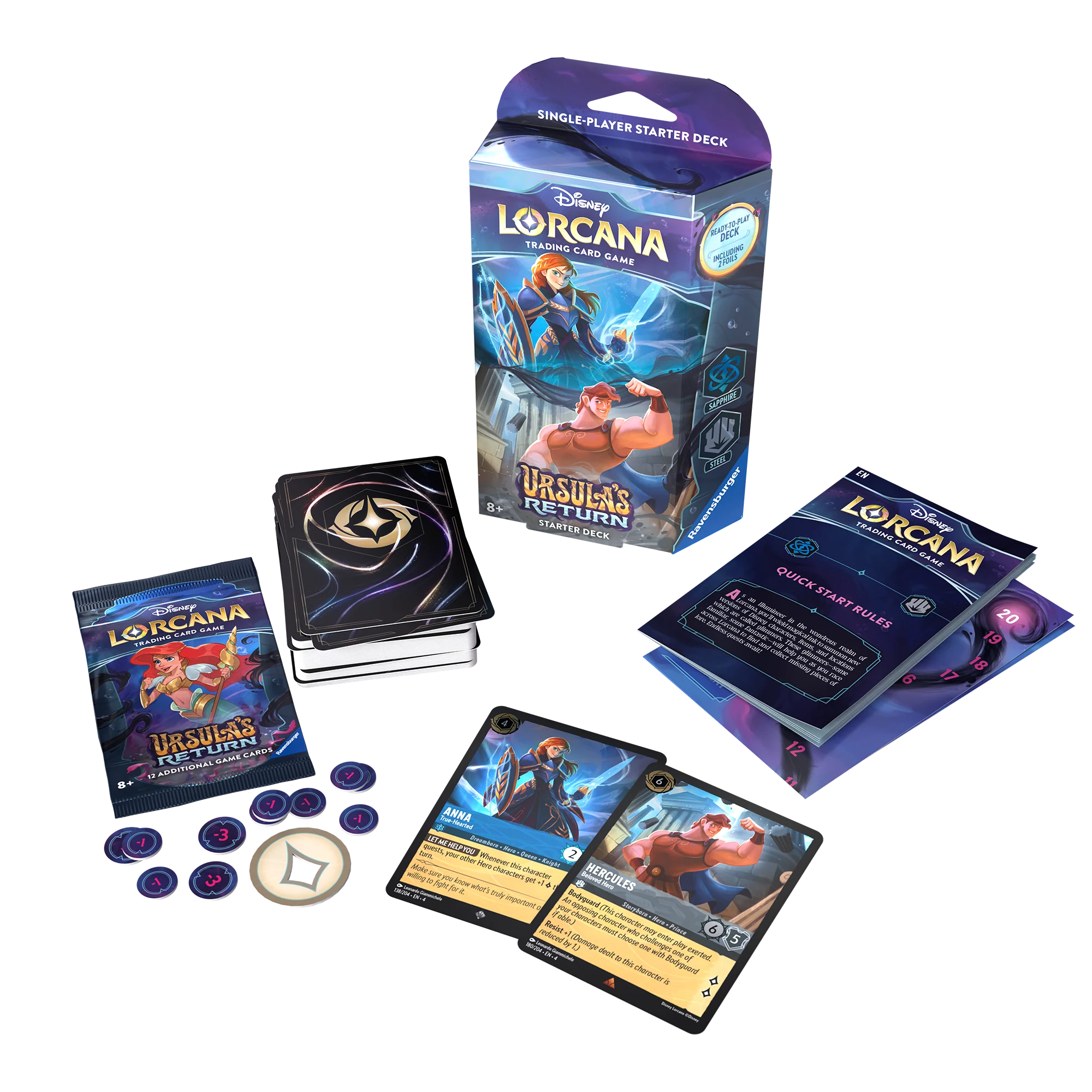 Disney Lorcana TCG: Ursula's Return - Starter Deck (Set of 2) - Image 3