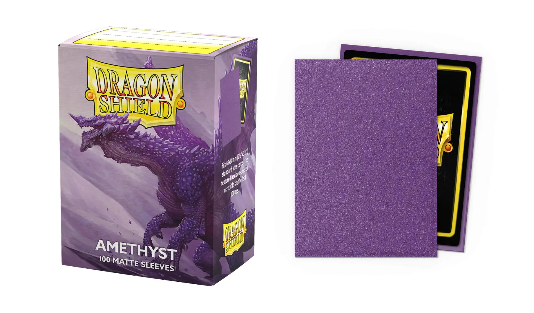 Dragon Shield: Matte Sleeves - Amethyst (100ct)