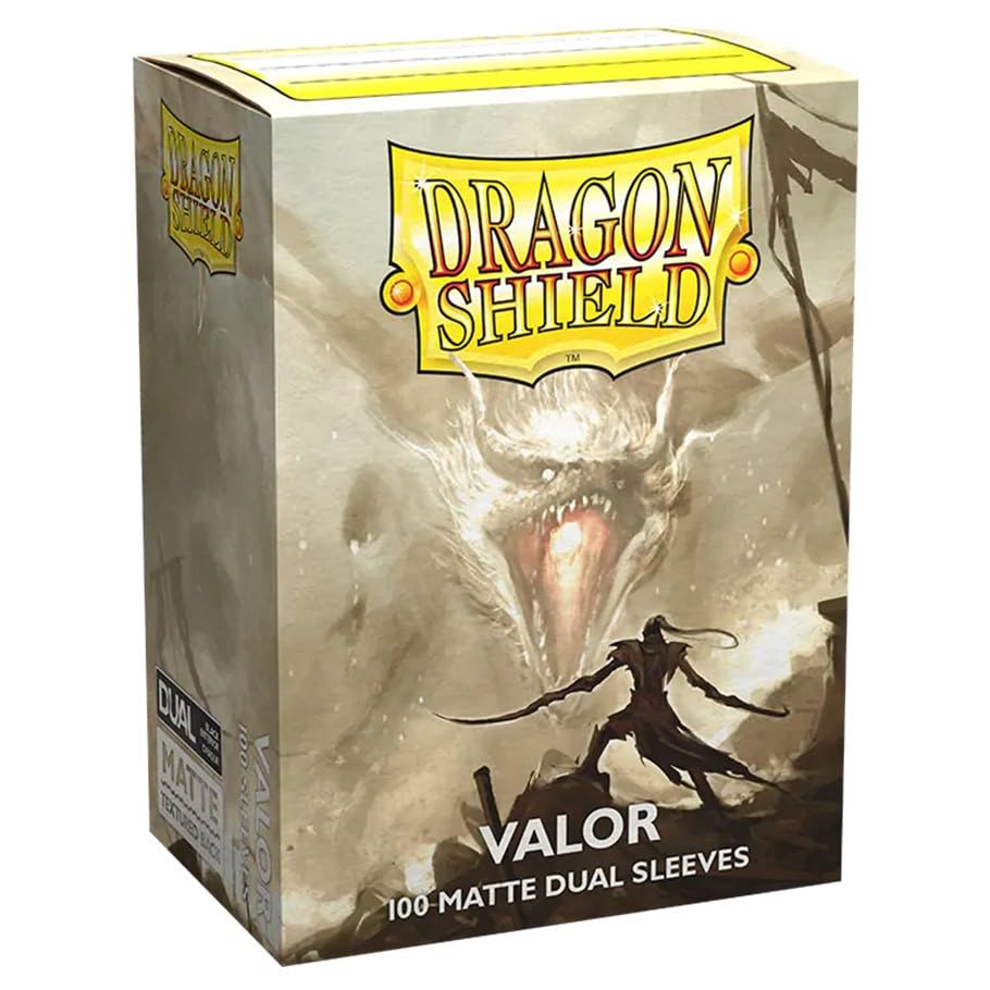 Dragon Shield: Valor - Matte Dual Standard Size Card Sleeves (100ct)