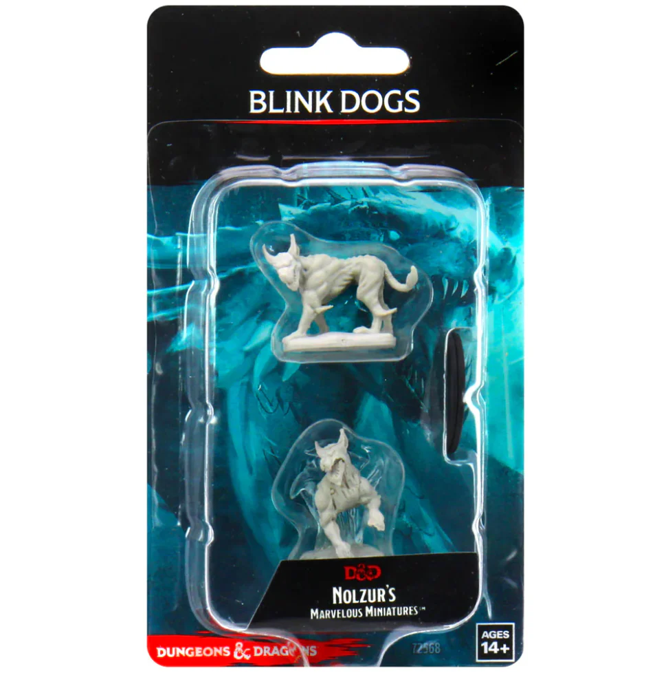 Dungeons & Dragons: Nolzur's Marvelous Unpainted Miniatures - W01 Blink Dogs - Image 3
