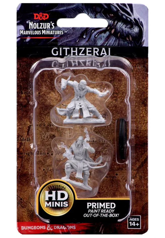 Dungeons & Dragons: Nolzur's Marvelous Unpainted Miniatures - W05 Githzerai - Image 2