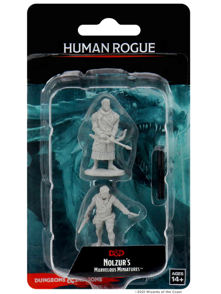 Dungeons & Dragons: Nolzur's Marvelous Unpainted Miniatures - W09 Male Human Rogue - Image 3