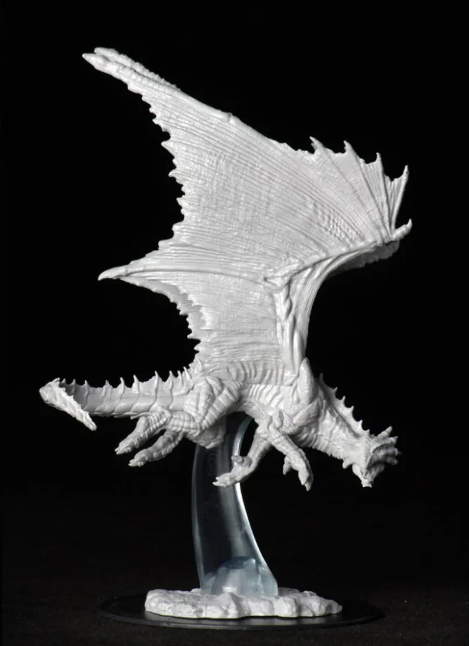 Dungeons & Dragons: Nolzur's Marvelous Unpainted Miniatures - W09 Young Bronze Dragon - Image 2
