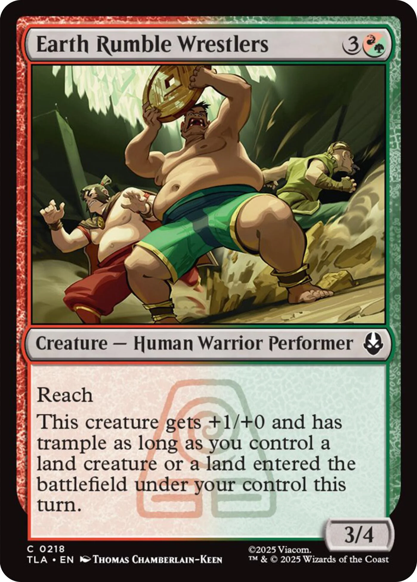 Earth Rumble Wrestlers [TLA - 218]