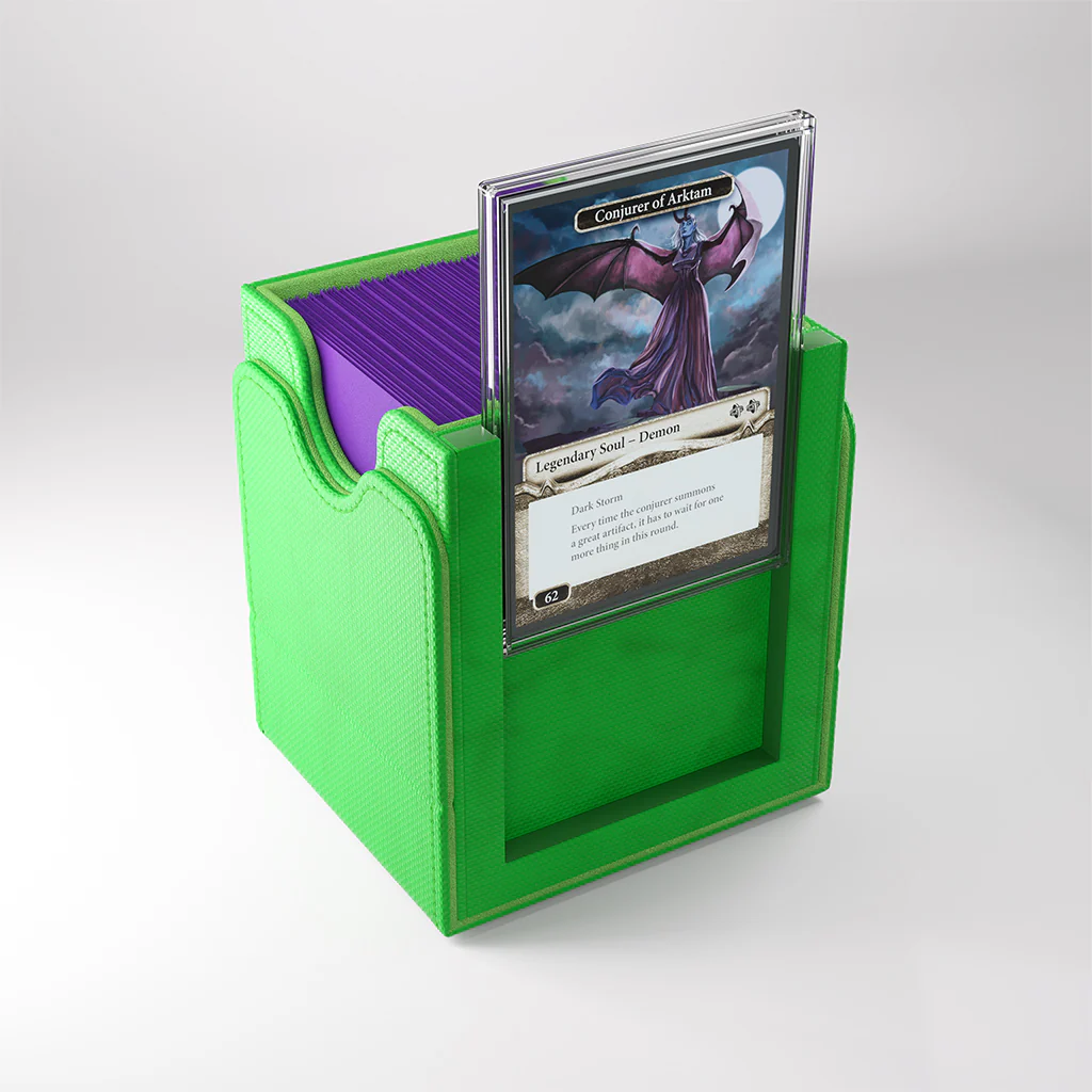 Gamegenic Deck Box: Squire PLUS 100+ XL Convertible (Green) - Image 3