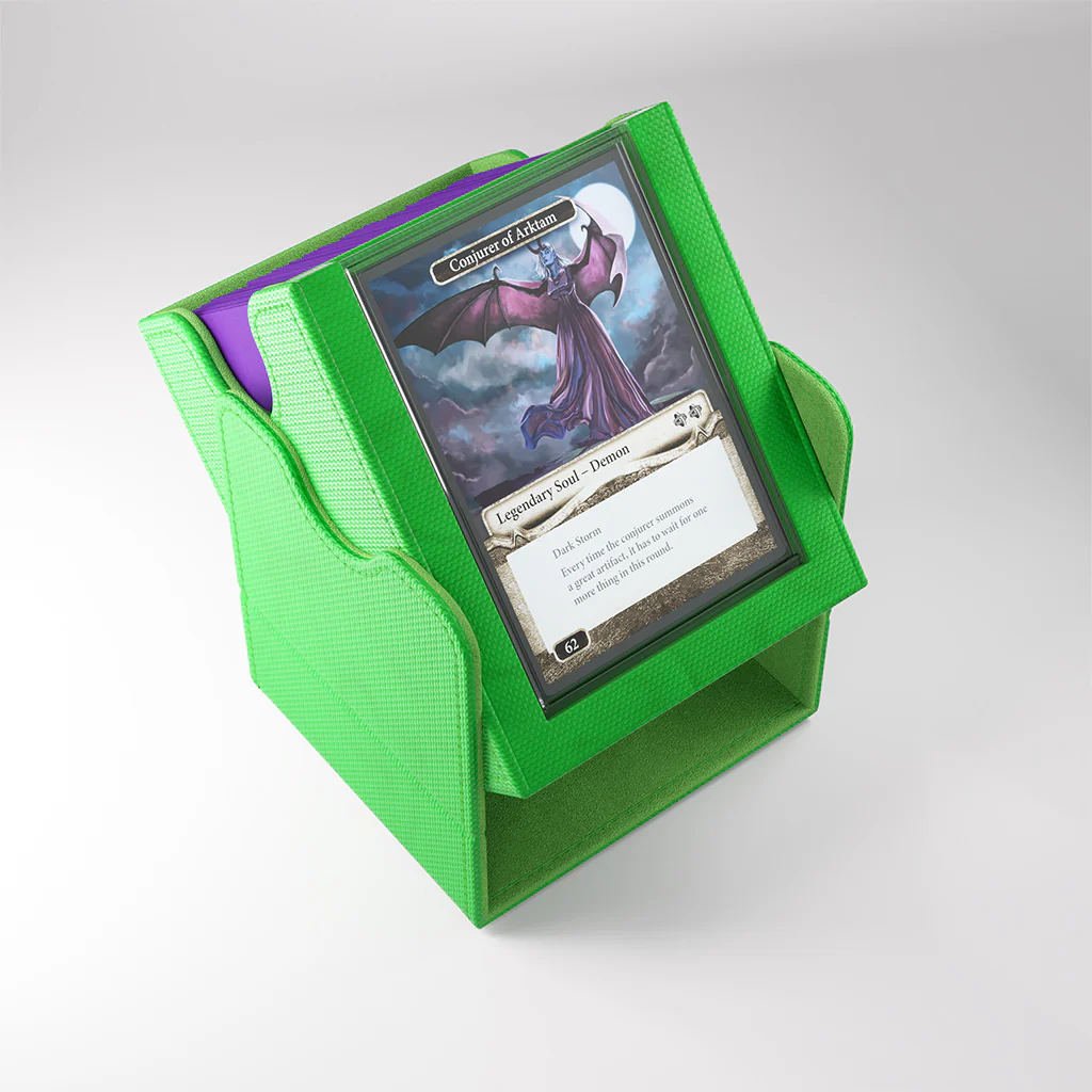 Gamegenic Deck Box: Squire PLUS 100+ XL Convertible (Green) - Image 4