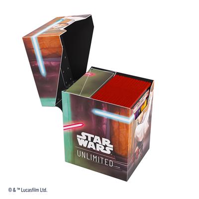 Gamegenic Deck Box: Star Wars Unlimited - Soft Crate - Obi-Wan/Darth Maul - Image 5