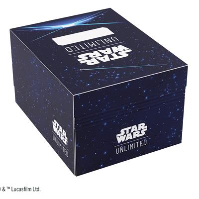 Gamegenic Deck Box: Star Wars Unlimited - Twin Suns Soft Crate - Blue