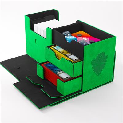 Gamegenic Deck Box: The Academic 133+ XL - Green/Black (Tolarian Edition) - Image 4