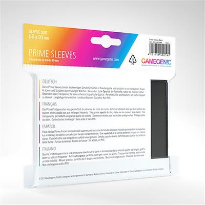 Gamegenic: PRIME Sleeves Black (100) - Image 2