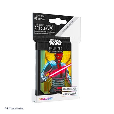 Gamegenic Sleeves: Star Wars Unlimited - Darth Maul - Image 2