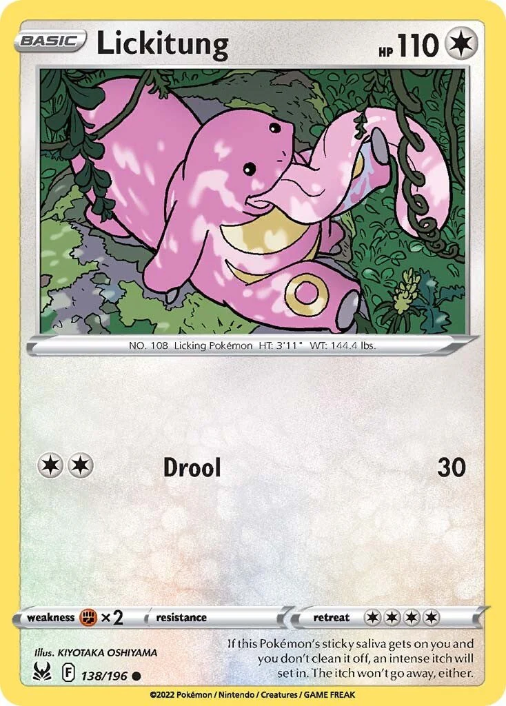 Lickitung - 138/196 - (SWSH11: Lost Origin)
