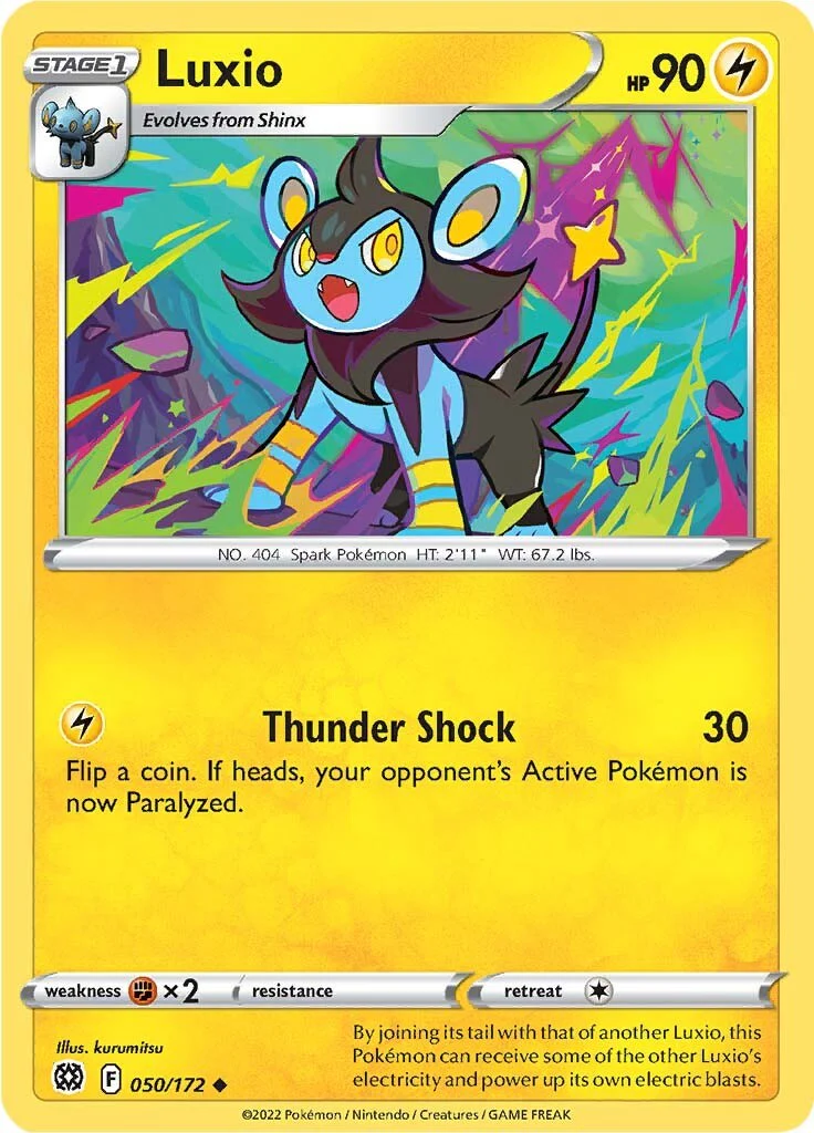 Luxio - 050/172 - (SWSH09: Brilliant Stars)