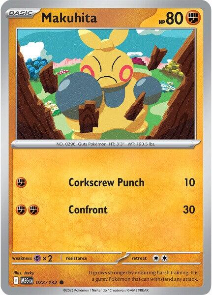 Makuhita - 072/132 - (ME01: Mega Evolution)