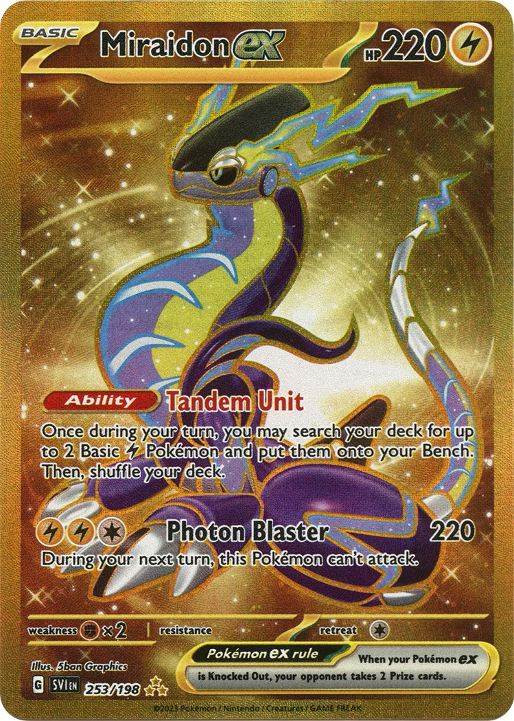 Miraidon ex - 253/198 - 253/198 - (SV01: Scarlet & Violet Base Set)