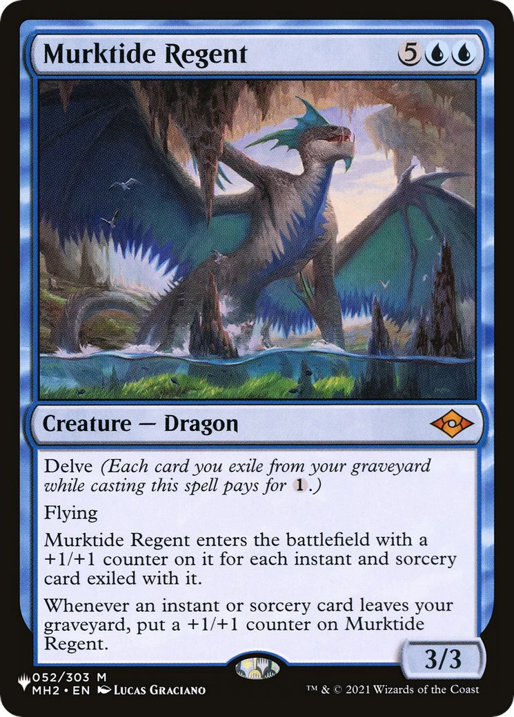 Murktide Regent - 052/303 - (The List Reprints)