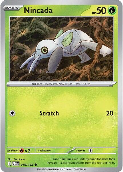 Nincada - 016/132 - (ME01: Mega Evolution)