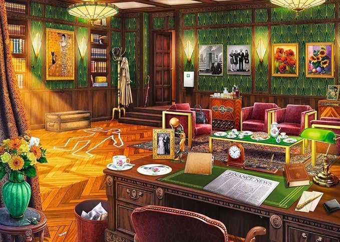 Puzzle X Crime: A Murderous Birthday (408 pieces) - Image 3