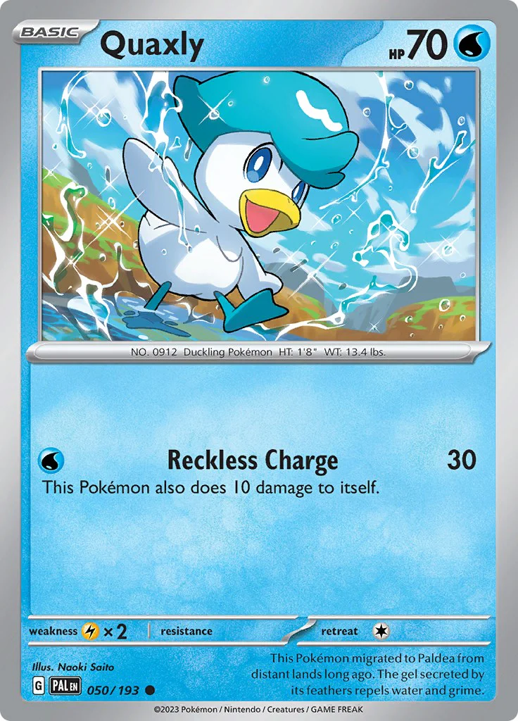 Quaxly - 050/193 - 050/193 - (SV02: Paldea Evolved)