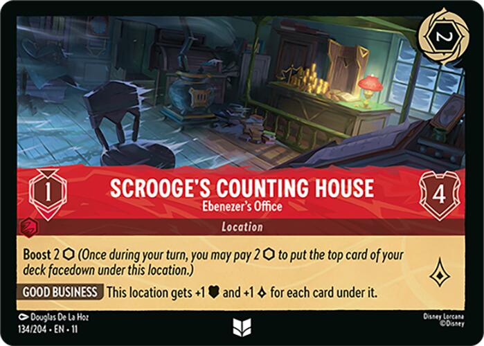 Scrooge's Counting House - Ebenezer's Office - 134/204