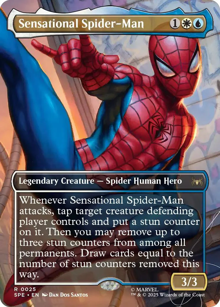 Sensational Spider-Man (Borderless) [SPE - 25]