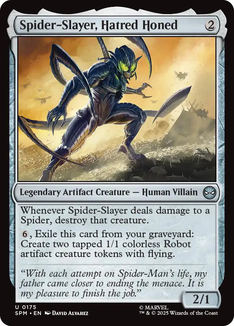 Spider-Slayer, Hatred Honed [SPM - 175]