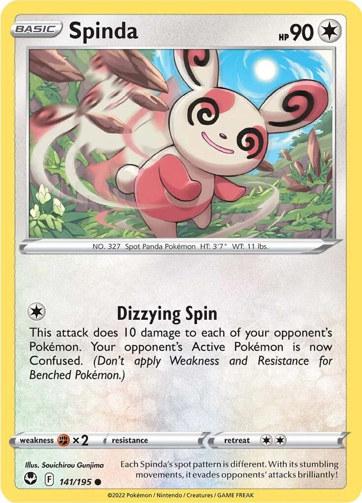 Spinda - 141/195 - (SWSH12: Silver Tempest)
