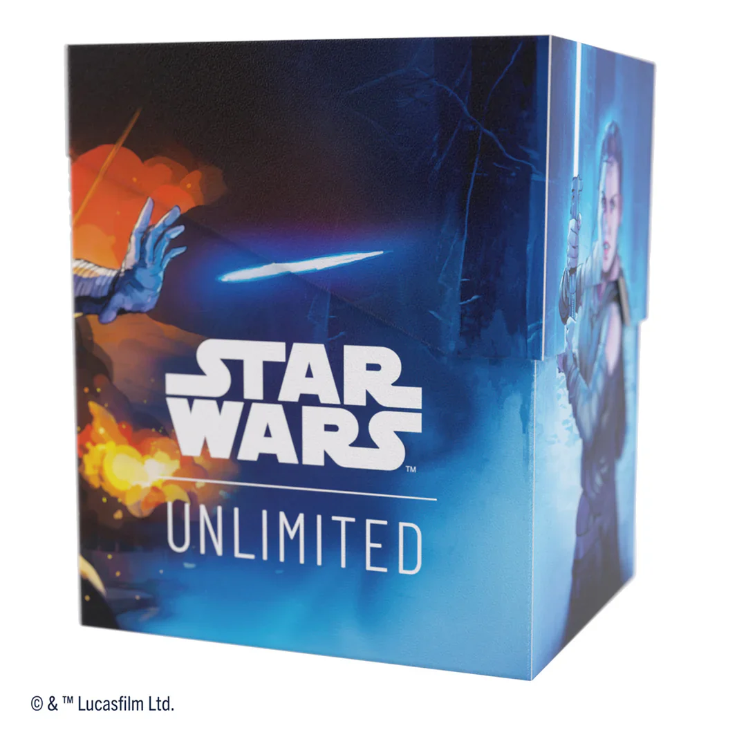 Gamegenic Deck Box: Star Wars Unlimited - Soft Crate - Rey/Kylo Ren - Image 5