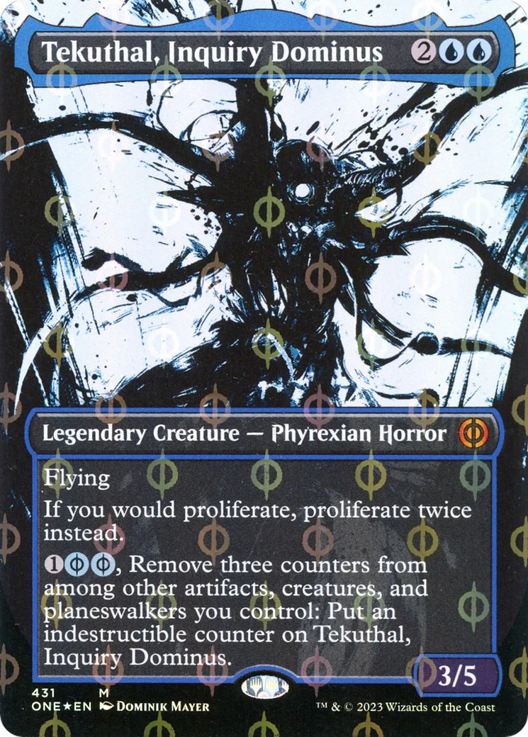 Tekuthal, Inquiry Dominus (Showcase) (Step-and-Compleat Foil) [ONE - 431]