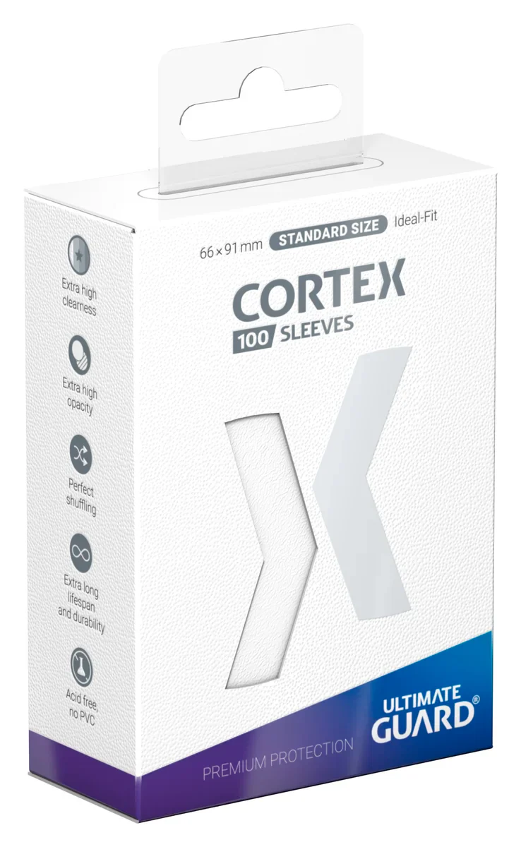 Ultimate Guard: Cortex - White Standard Size Card Sleeves (100)