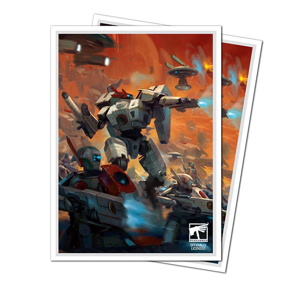 Ultra Pro: Warhammer 40,000: Deck Protectors 105ct- T'au Empire Codex Aligned - Image 2