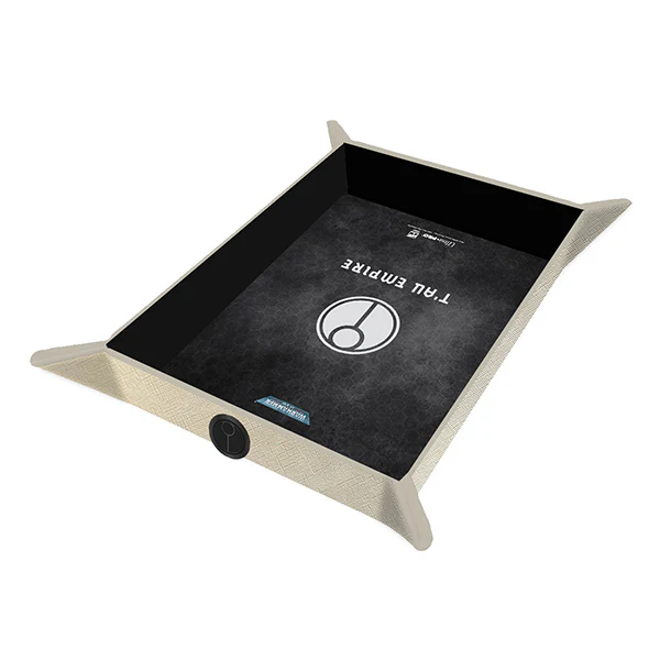 Ultra Pro: Warhammer 40,000: Foldable Dice Tray - T'au Empire Codex Aligned