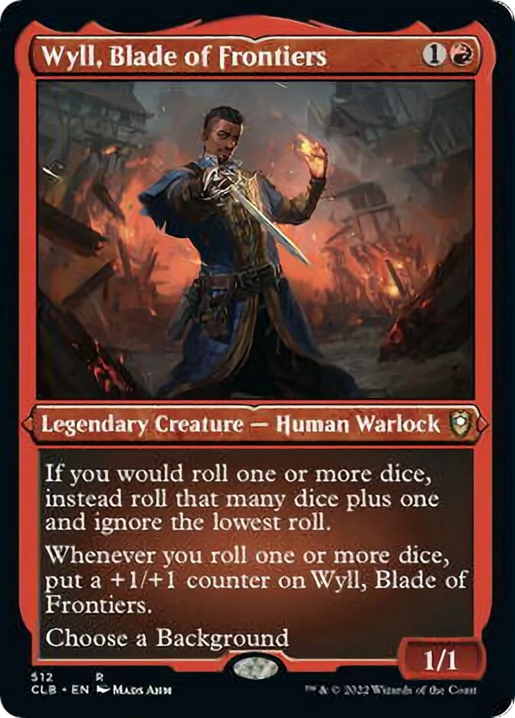 Wyll, Blade of Frontiers (Foil Etched) [CLB - 512]
